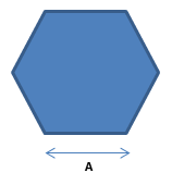Calculate Hexagonal Bar Area